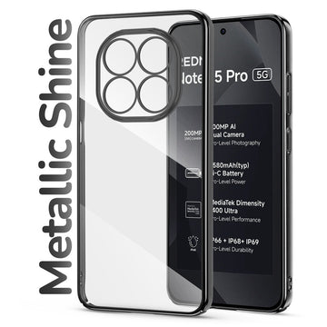Shiny Edge Hard Case For Redmi Note 15 Pro 5G