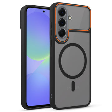 Premium Magnetic Case for Samsung A36 5G with Frosted Back, Soft Silicone Edges & Raised Camera Protection