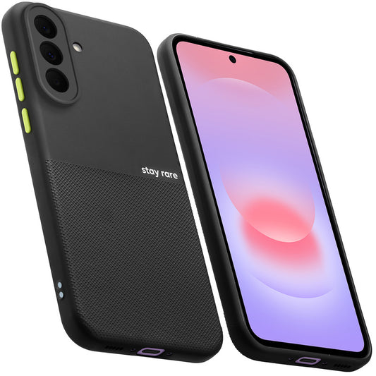 Premium Silicone Textured Case With Camera Protection & Inner Microfiber Lining Back Cover For Samsung A37 5G