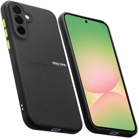 Premium Silicone Textured Case With Camera Protection & Inner Microfiber Lining Back Cover For Samsung A56 5G