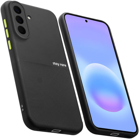 Premium Silicone Textured Case With Camera Protection & Inner Microfiber Lining Back Cover For Samsung A57 5G