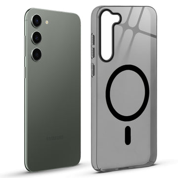 Anti-Yellow Scratch Resistant Case Support Wireless Charging Back Cover For Samsung S23 Plus 5G