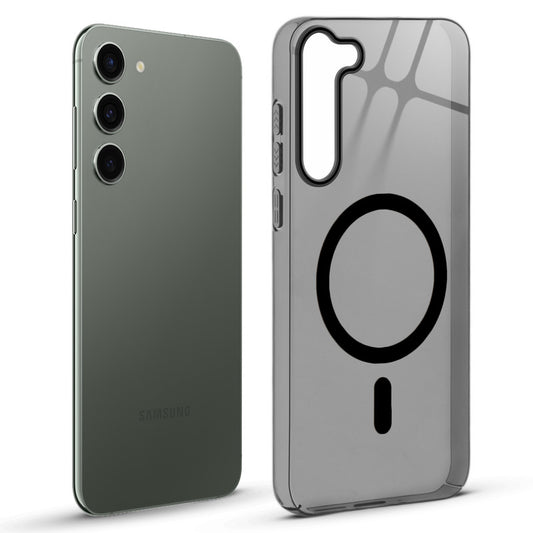 Anti-Yellow Scratch Resistant Case Support Wireless Charging Back Cover For Samsung S23 Plus 5G