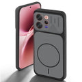 Black back cover for Vivo V70 5G with camera cut protection and ring design on back side.