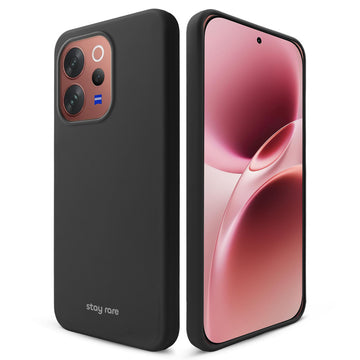 Stay Rare Smooth Silicone Case for Vivo V70 5G with Anti-Slip Grip & Camera Protection