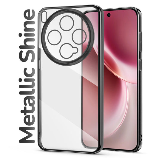 Shiny Edge Hard Case For Vivo X300 5G