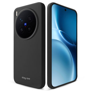 Stay Rare Smooth Silicone Case for Vivo X300 Pro 5G with Anti-Slip Grip & Camera Protection