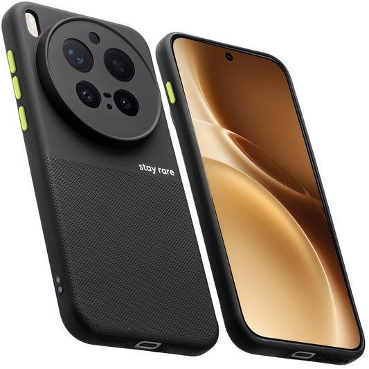 Premium Silicone Textured Case With Camera Protection & Inner Microfiber Lining Back Cover For Vivo X300 Pro 5G