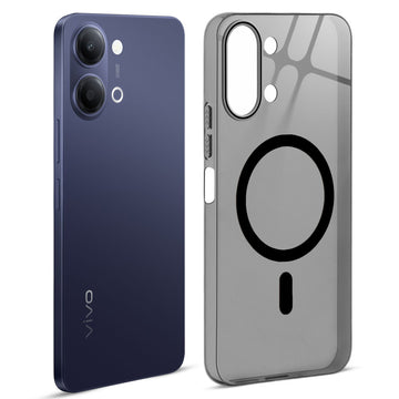 Anti-Yellow Scratch Resistant Case Support Magnetic Accessories Back Cover For Vivo Y05 4G