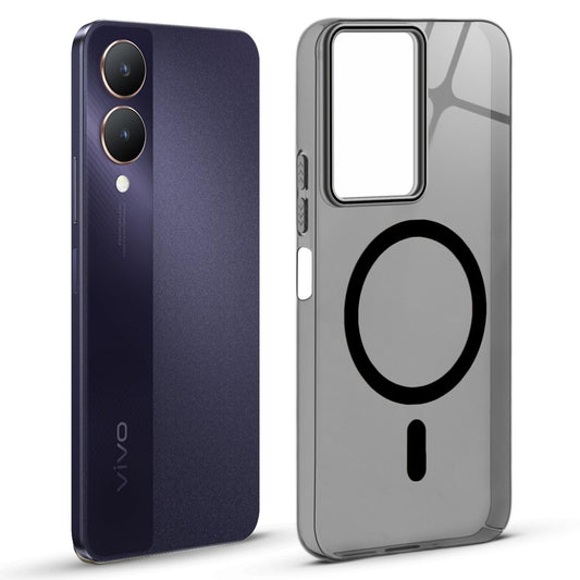Anti-Yellow Scratch Resistant Case Support Magnetic Accessories Back Cover For Vivo Y28 5G