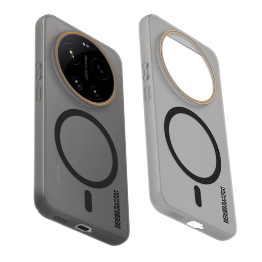 Colourful Frosted Matte Wireless Charging Support Back Cover Case for Xiaomi 17 Ultra 5G With Raised Camera Protection
