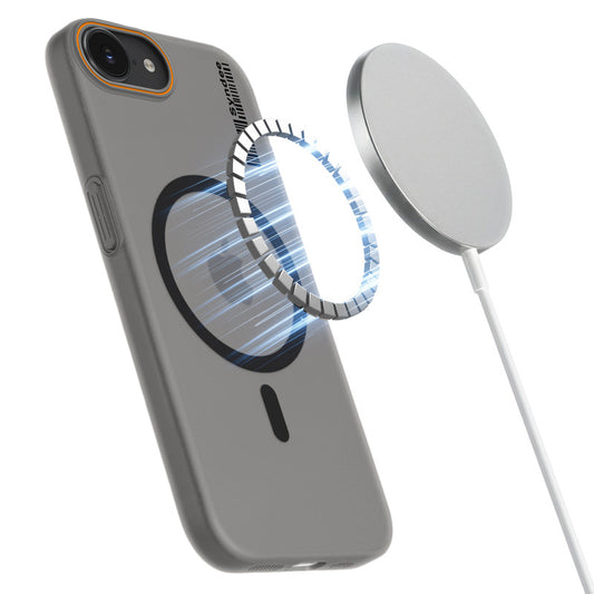 Colourful Frosted Matte Wireless Charging Support Back Cover Case for Apple iPhone 17e With Raised Camera Protection