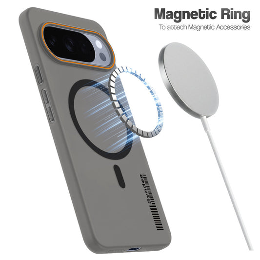 Colourful Frosted Matte Wireless Charging Support Back Cover Case for Google Pixel 10 Pro 5G With Raised Camera Protection