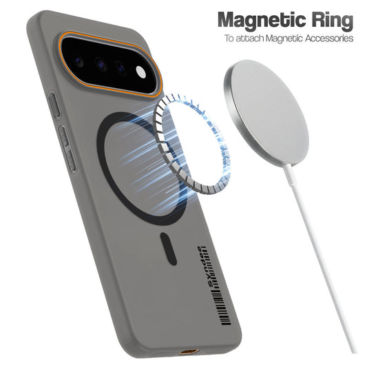 Colourful Frosted Matte Wireless Charging Support Back Cover Case for Google Pixel 11 5G With Raised Camera Protection