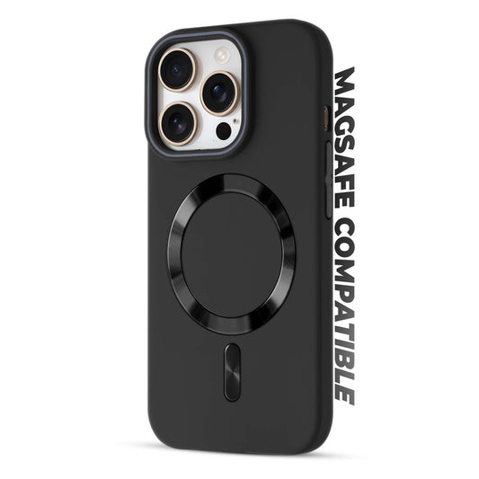 Hard Back Magnetic Case for Apple iPhone 15 Pro Max with Wireless Charging Support