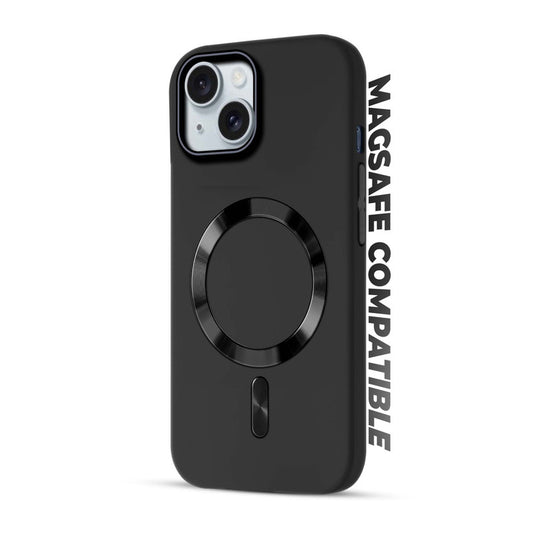 Hard Back Magnetic Case for Apple iPhone 15 with Wireless Charging Support