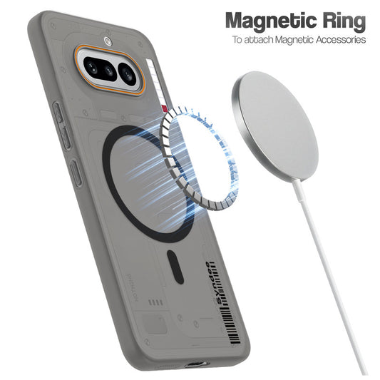 Colourful Frosted Matte With Raised Camera Protection Back Cover Case For Nothing Phone 4A 5G