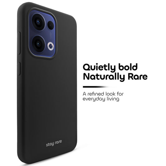 Stay Rare Smooth Silicone Case for Oppo Reno 13 5G with Anti-Slip Grip & Camera Protection