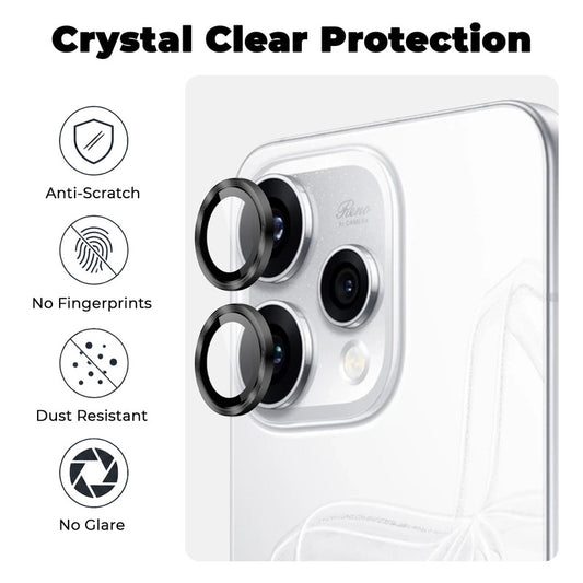 Camera Lens Protector For Oppo Reno 15 5G, HD Clear Lens Guard (2 Camera Rings)
