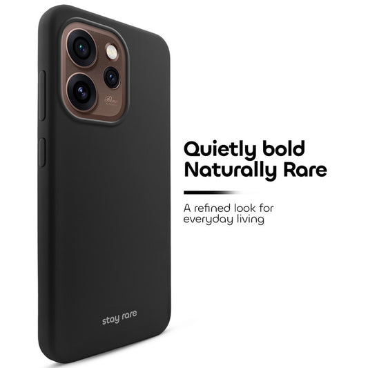 Stay Rare Smooth Silicone Case for Oppo Reno 15 Pro 5G with Anti-Slip Grip & Camera Protection