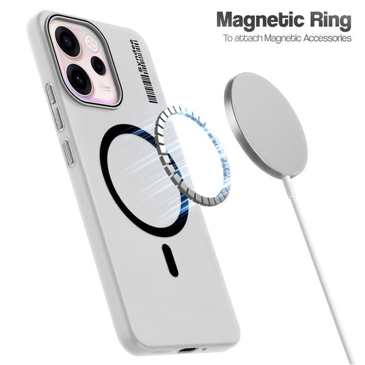 Frosted Sleek Matte With Raised Camera Protection Back Cover Case For Oppo Reno 15C 5G