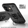 POCO X8 5G case with foldable ring stand for hands-free viewing in kickstand position