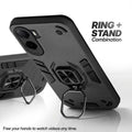 Poco C85x 5G case with foldable ring stand for hands-free viewing in kickstand position