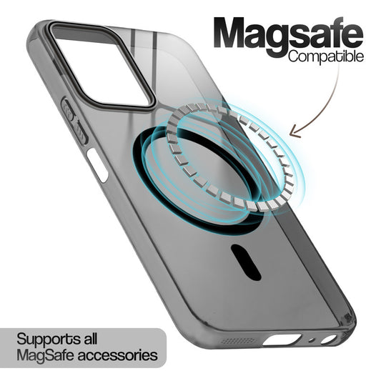 Anti-Yellow Scratch Resistant Case Support Magnetic Accessories Back Cover For Redmi 15A 5G
