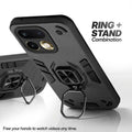 Realme 16 Pro 5G case with foldable ring stand for hands-free viewing in kickstand position
