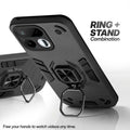 Realme 16T 5G case with foldable ring stand for hands-free viewing in kickstand position