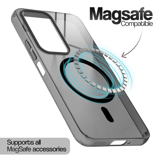 Anti-Yellow Colored Camera Line Case Support Magnetic Accessories Back Cover For Realme 16x 5G