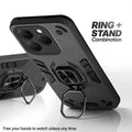 Realme Narzo 90 5G case with foldable ring stand for hands-free viewing in kickstand position