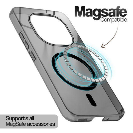 Anti-Yellow Scratch Resistant Case Support Magnetic Accessories Back Cover For Redmi Note 15 Pro Plus 5G