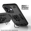 Redmi Note 17 5G case with foldable ring stand for hands-free viewing in kickstand position