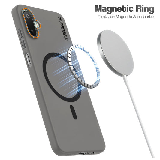 Colourful Frosted Matte With Raised Camera Protection Back Cover Case For Samsung M06 5G