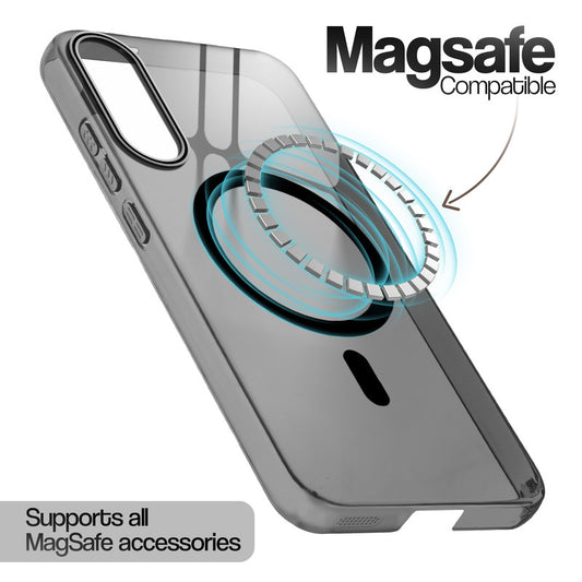 Anti-Yellow Scratch Resistant Case Support Wireless Charging Back Cover For Samsung S25 Edge 5G