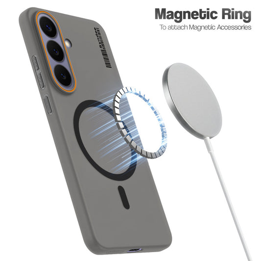 Colourful Frosted Matte Wireless Charging Support Back Cover Case for Samsung S26 FE 5G With Raised Camera Protection