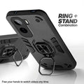 Vivo T5 Pro 5G case with foldable ring stand for hands-free viewing in kickstand position