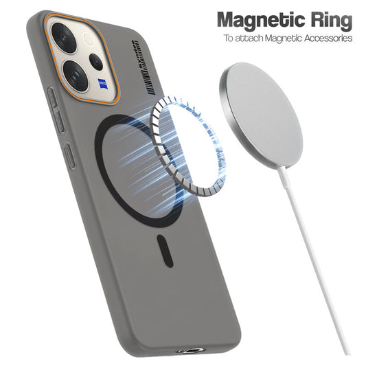 Colourful Frosted Matte With Raised Camera Protection Back Cover Case For Vivo V70 5G