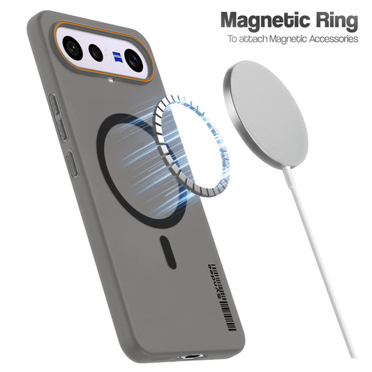 Colourful Frosted Matte Wireless Charging Support Back Cover Case for Vivo X300 FE 5G With Raised Camera Protection