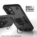 Vivo Y51 Pro 5G case with foldable ring stand for hands-free viewing in kickstand position