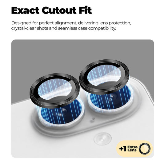 Camera Lens Protector For Apple iPhone 16 Plus, HD Clear Lens Guard