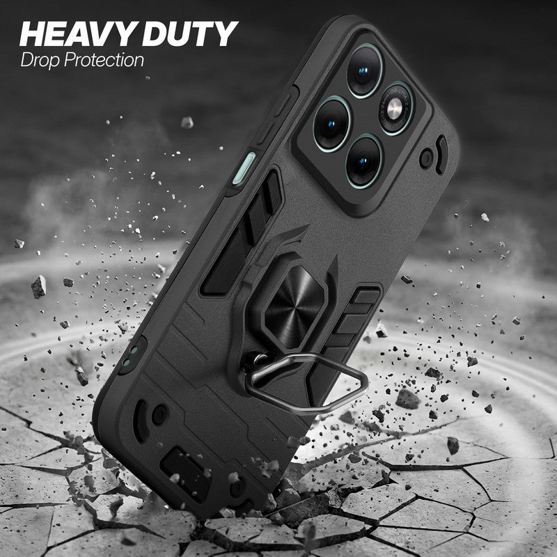 Motorola G37 5G protective case illustrating impact drop protection with an impact-resistant frame.