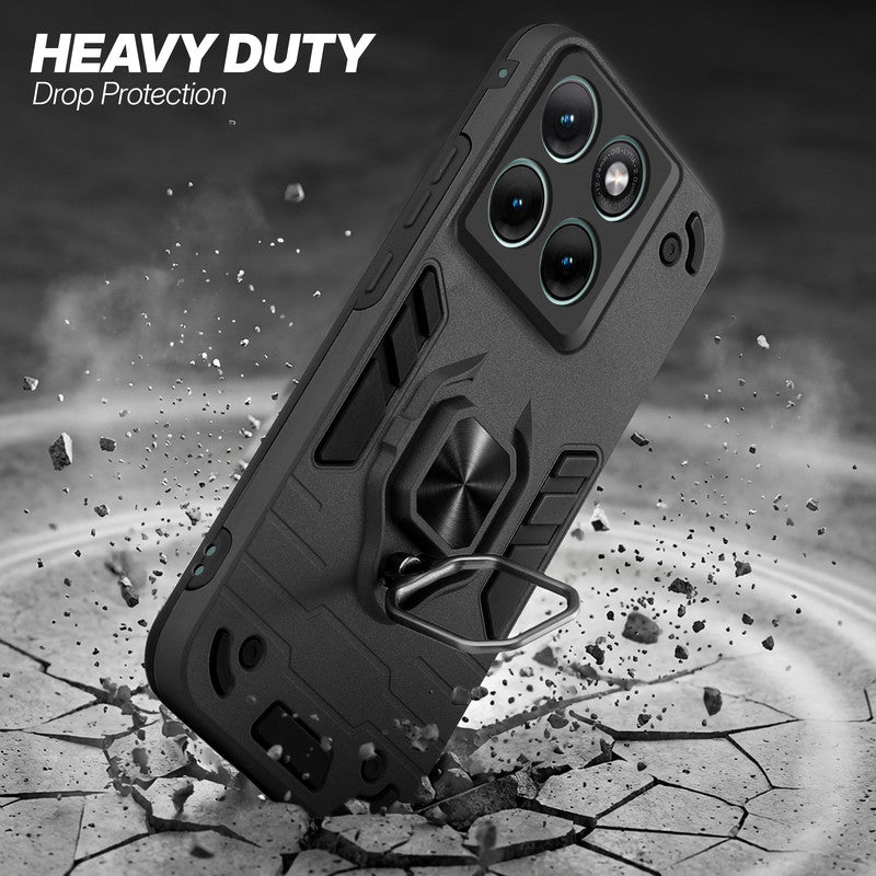 Motorola Moto Edge 70 Fusion 5G protective case illustrating impact drop protection with an impact-resistant frame.