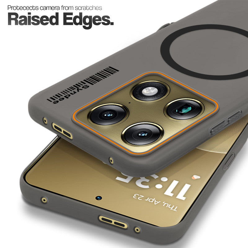 Colourful Frosted Matte Wireless Charging Support Back Cover Case for Motorola Signature With Raised Camera Protection