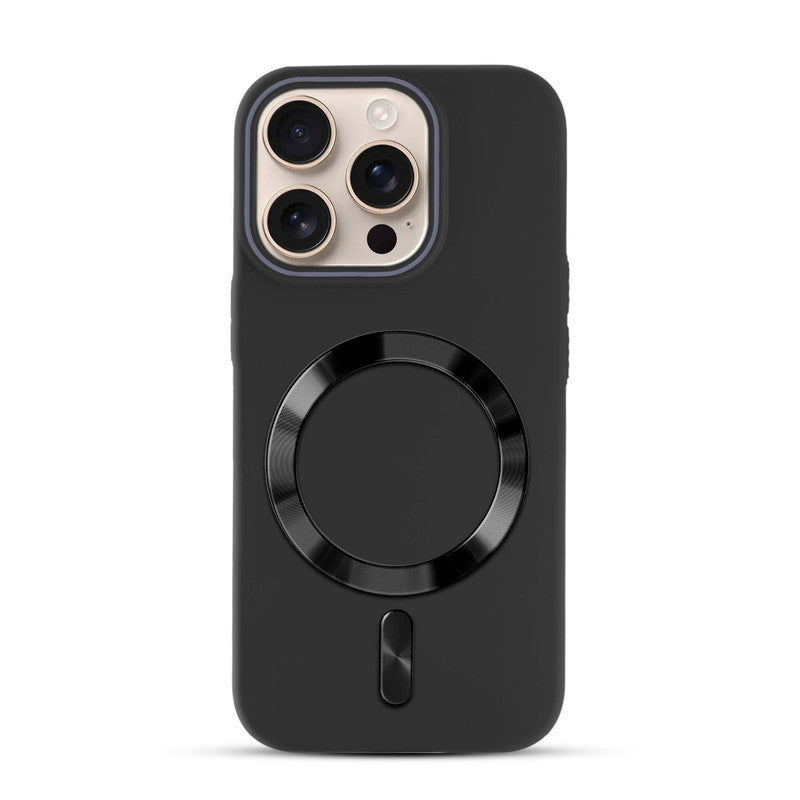 Hard Back Magnetic Case for Apple iPhone 15 Pro Max with Wireless Charging Support