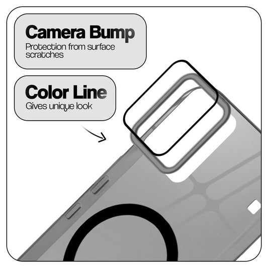 Glossy Hard Magnetic Accessories Support Case Nothing Phone 3A Lite 5G