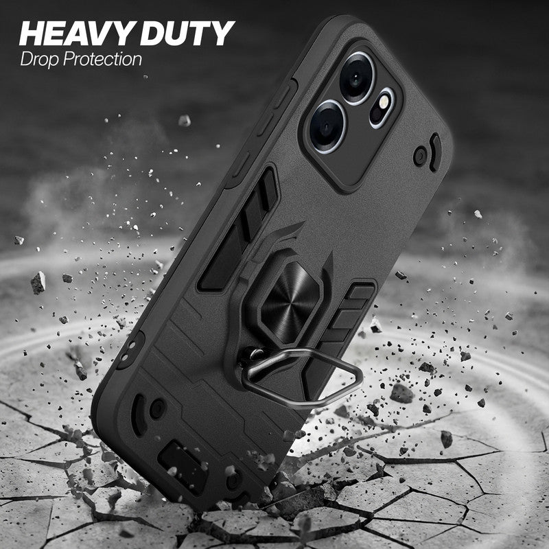 OnePlus Nord CE 6 5G protective case illustrating impact drop protection with an impact-resistant frame.