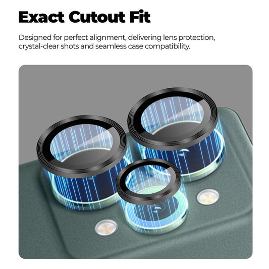 Camera Lens Protector For Realme 15 5G, HD Clear Lens Guard