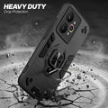 Realme 15 Pro 5G protective case illustrating impact drop protection with an impact-resistant frame.